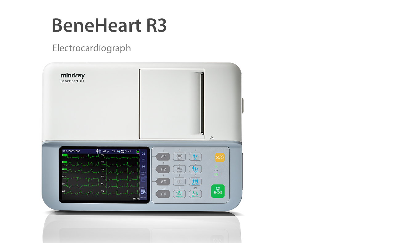 BeneHeart R3 ECG Machine Manufacturers India